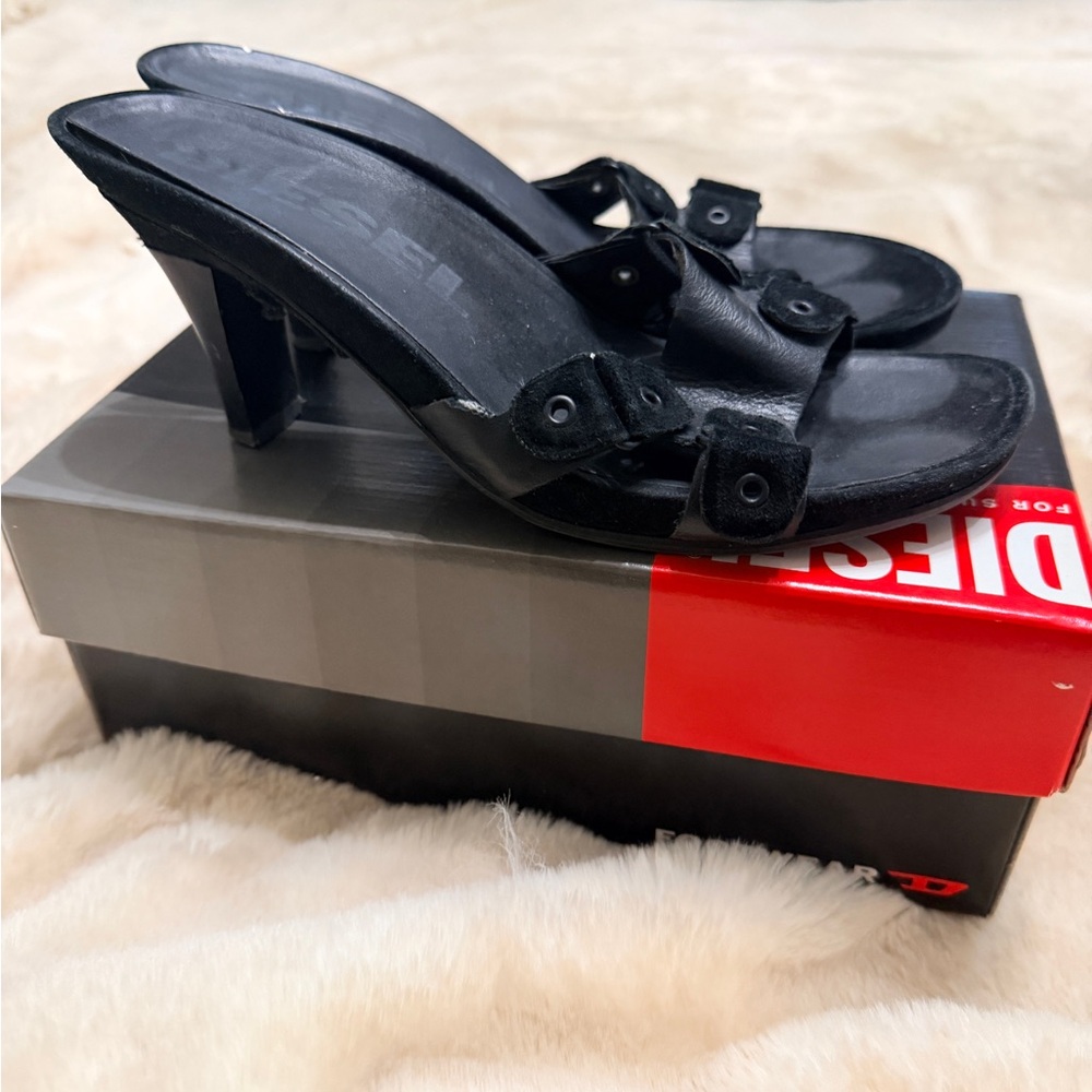 Diesel Black Women's Heels - Picture 5 of 5
